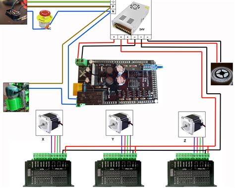 cnc machine controller circuit diagram|build cnc controller for router.